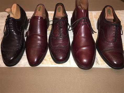 cordovan vs oxblood burgundy.